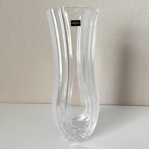 Hoya Art Glass crystal Vase